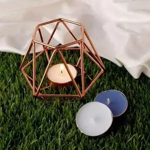 로즈골드 홀더 티라이트 캔들캔들홀더