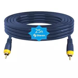 STEREN RCA 케이블 카 오디오 - RCA 케이블 - RCA 서브 우퍼 케이블 - RCA 홈 시어터 프로젝터 - RCA 프로