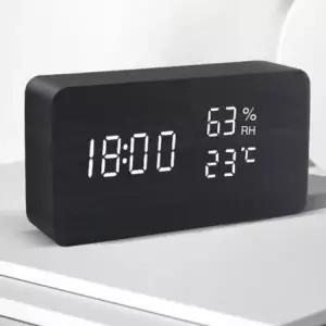 [셀러에이드]라이트베이지 루미너스 LED LED탁상시계 HD 음성컨트