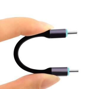 20Gbps USB3.2 TypeC 케이블 고속 충전 U-U 데이터 라인 단선 10CM