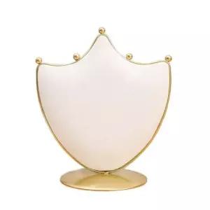 스웨이드 골드 크라운 목걸이 진열 목상(소) 디스  진열대 팔찌 액세서리 거치대