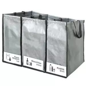 타카라 프리미엄 분리수거함 실버 재활용통