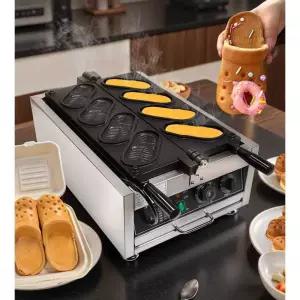 크록스빵 기계 카페 베이커리 디저트 창업 이색 와플 기계 와플 메이커 붕어빵 기계