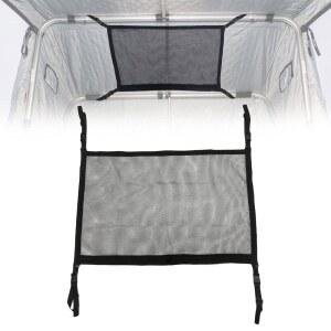 EHWI 아이스 쉘터 오버헤드 스토리지 네트 겨울 낚시 낚시꾼 열 텐트 화물 정리 웹 해먹 야외 하우스 지붕 액세서리