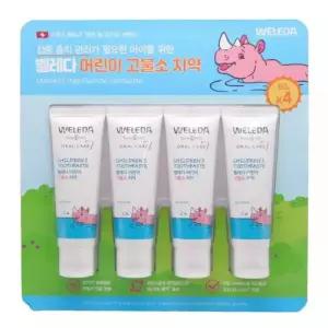 벨레다 어린이 고불소 치약 60g 4개입