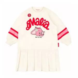 [롯데백화점]베베드피노 핑크 엘리펀트 필리츠 드레스 BP51OD467