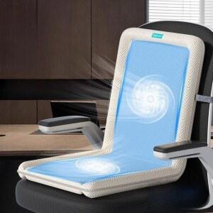 USB 시트 가정용 사무실 차량용 쿨시트 10팬) 자동차 하얀색(자동 쿨링시트 여름방석