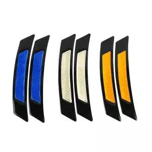 [알티피아]충돌방지 반사스티커 검정테두리 리플렉터스티커 반사