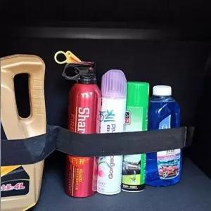 [골드스마일]차량트렁크 정리 벨트 도구 고정 탄성 찍찍이 밴드