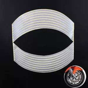 SFW 바퀴 휠라인 유광스티커 실버