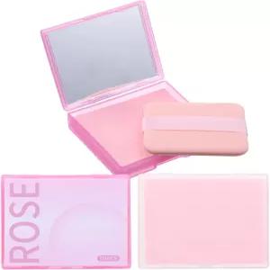 Sibba 500 PCS 얼굴용 오일 블로팅 시트 흡수 지성 피부용 미러 퍼프 및 리필이 포함된 페이셜 컨트롤 필름