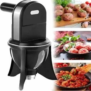 OJHGRDFV 전기 스위트 볼 메이커 소형 자동 루카이마트 기계 미트볼 쌀-고기 만두 및 피쉬볼 성형