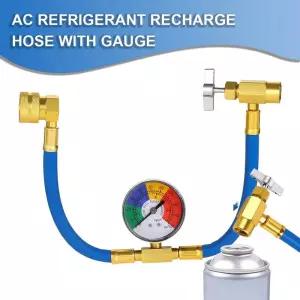 디지털압력계 R134A 에어컨 냉매 충전 호스 게이지 차량용 AC