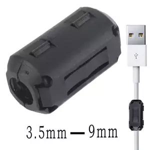 10개 TDK 페라이트 코어 초크 클립 노이즈 억제 필터 링 케이블 클램프 RFI EMI 오디오/비디오 전원 코드