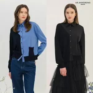 이상봉에디션 최초가79,900 25SS 콤비네이션 셔츠 가디건 1종 1085736