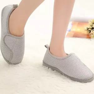 노인 환자 찍찍이 실내화 어른신 실리퍼 발편한 신발