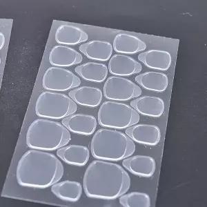 [콩심팥심]네일테이프 투명 스티커 네일 팁 아트 도구 양면