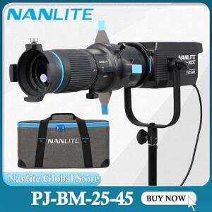 Nanlite PJ-BM-25-45 보웬스 마운트 프로젝션 부착물 25 ° -45 사진 조명 액세서리 이미징 렌즈