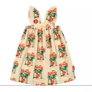 [롯데백화점]베베드피노 올오버 하와이안 퍼피 러플 썸머 원피스-BP52OP457