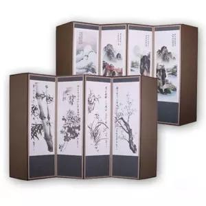 (두레공예사) 금장 (병풍커버포함) 반야 6폭 설 성묘용 교자상 추석 제수용품 차례상 세트