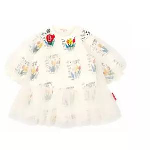 [롯데백화점]베베드피노 올 오버 튤립 베이비 튜튜 드레스-BP51OD265