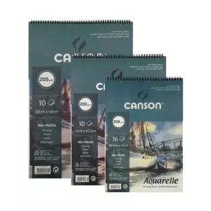 캔손 스케치북 200G 스프링패드_4절청색 [BYB13411]