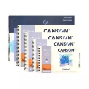 캔손 몽발 수채패드 300G 스프링 25.6x36 [BDH65812]