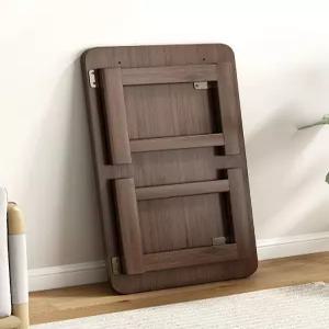 원목 커피테이블 좌식책상 밥상 식탁 이동식 차상 원형 접이식 거실 테이블