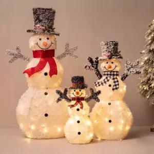 대형 눈사람 장식 마당 행사용 크리스마스 쇼핑몰 스튜디오