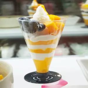 투명 디저트컵 일회용 티라미수 아이스크림 용기 요거트 푸딩 포장재 베이커리