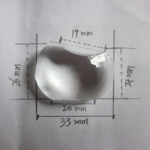 플라스틱 유리 광학 렌즈 볼록 미러, BENQ W710ST Vivitek D860 프로젝터 도매