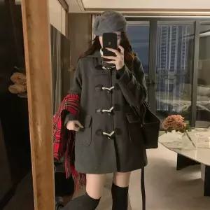 코트 하프코트 후드 재킷 자켓 아우터 반코트 오버핏