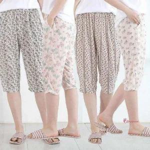 여성용 7부 작업복 몸빼 잠옷 팬츠 바지 고무줄 여름lmn241