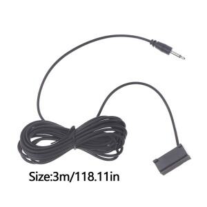 호환 1pc 3.5mm 잭 플러그 골프 애프터 마켓 안드로이드 멀티미디어 자동차 오디오 클립 마이크용 유선 외