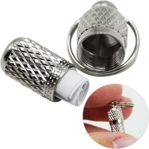 5개입 미니 분실 방지 강아지 고양이 인식표 튜브형, 주소 이름 라벨 포함, 목줄용 맞춤형 반려동물 용품