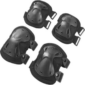 야외 CS 페인트볼 게임 사이클링 안전 스케이트보드 장비 스케이트를 위한 FERSHOW 전투 무릎 및 팔꿈치