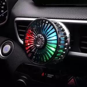 미니선풍기 차량용 사무실용 USB 터보 선풍기 송풍구 스탠드 겸용