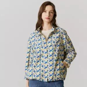 [롯데백화점]요하넥스 프린트 하이넥 점퍼J5B5O04