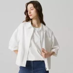 [롯데백화점]요하넥스 7부 린넨 롤업점퍼J5B5O05