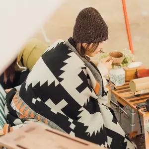 캠핑담요 글램핑 보헤미안 북유럽 블랭킷 인디언 겨울