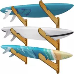 벽걸이용 서핑보드 랙 패들보드 보관용 3겹