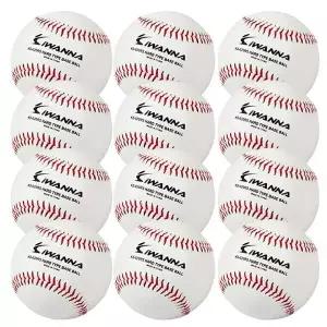 아이워너 경식 야구공 12개입 1P 캐치볼 연습 훈련 야외캐치볼