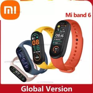 스마트 워치 손목 밴드 Xiaomi Mi 6 Smart시계 글로벌 버전 1.56 인치 AMOLED 디스플레이 혈액 산소 피트니