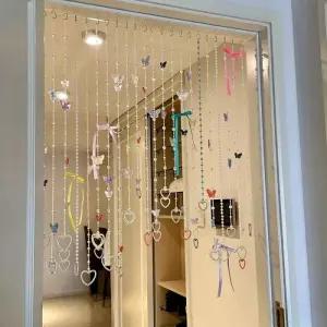 하트 비즈발 키트 목걸이 가리개 분위기감 투명 재료