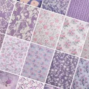 [문구/오피스] 다꾸 페이퍼 100매 드림플라워 빈티지다이어리