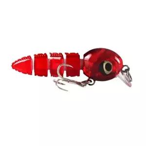 낚시 관절 미끼 빨강 루어 5단 낚시관절미끼 루어낚시