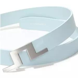 제이린드버그 벨트 남성 하늘색 골프밸트 브리저 가죽 BRIDGER