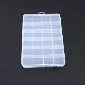 보관함 태클박스 악세사리 사각 케이스 비즈 투명 낚시