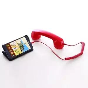 휴대폰 수화기 데스크 레트로 디자인 블랙 가정용 가벼운