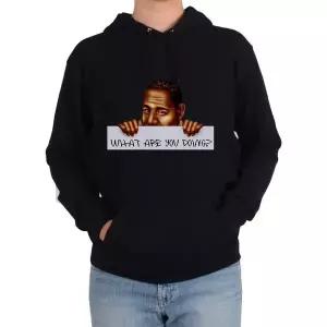 [RIZPICK]후드티 WHAT ARE YOU DOING 말보다는 행동그림 다양한 색상 사이즈